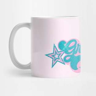 Groupie Super Seventies Star Glitter Retro Style Mug